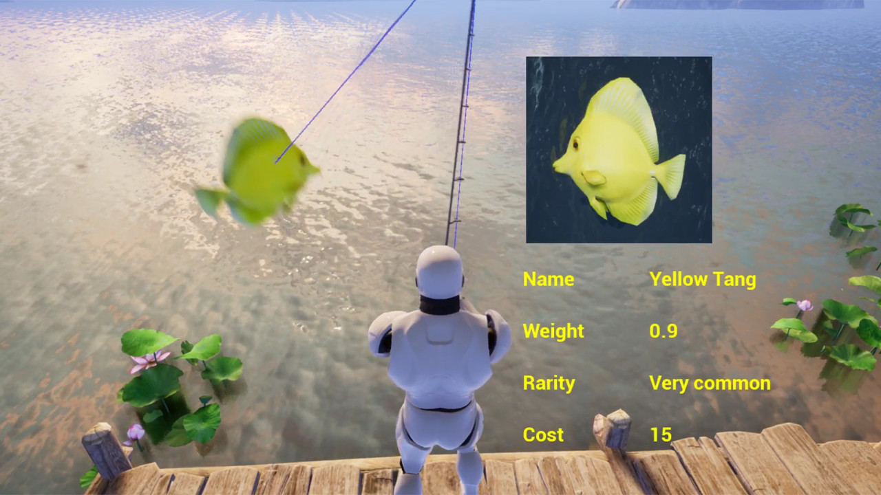 Fishing at Lotus Lakes