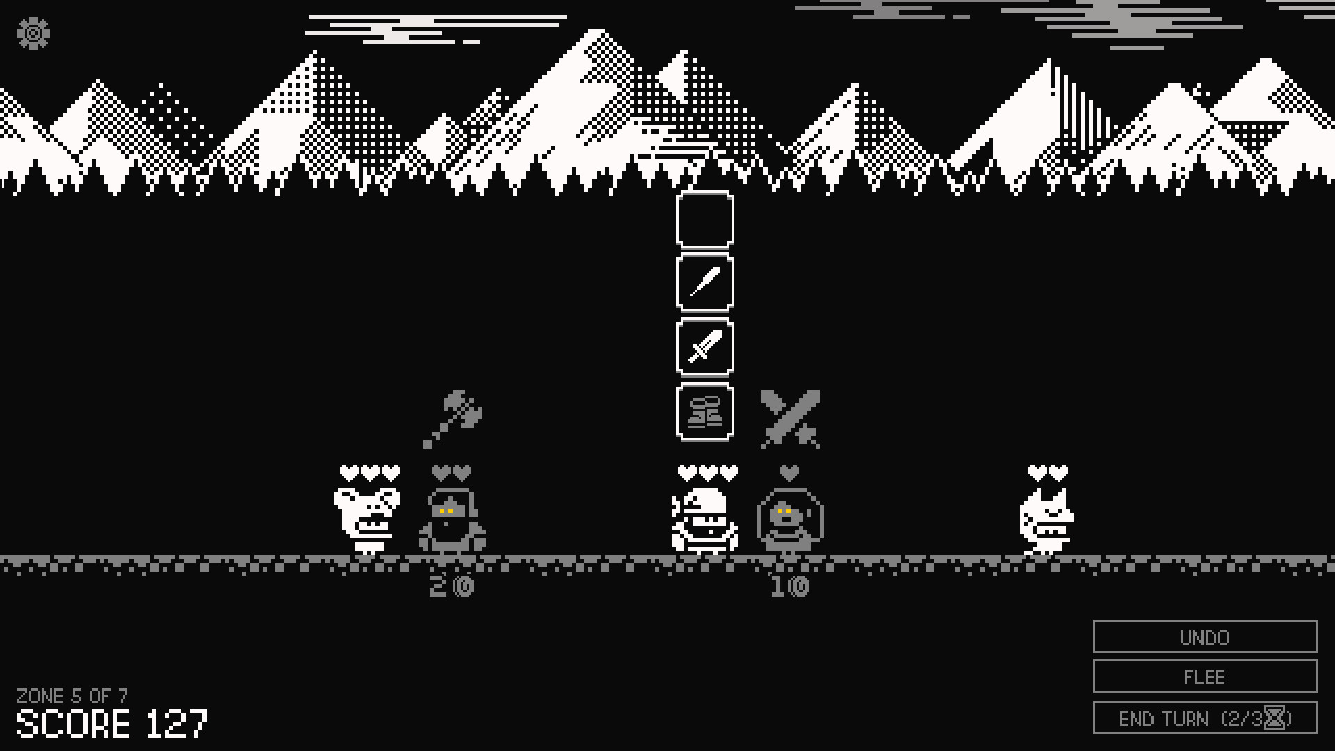 Crown Uncrown: 1D Tactics