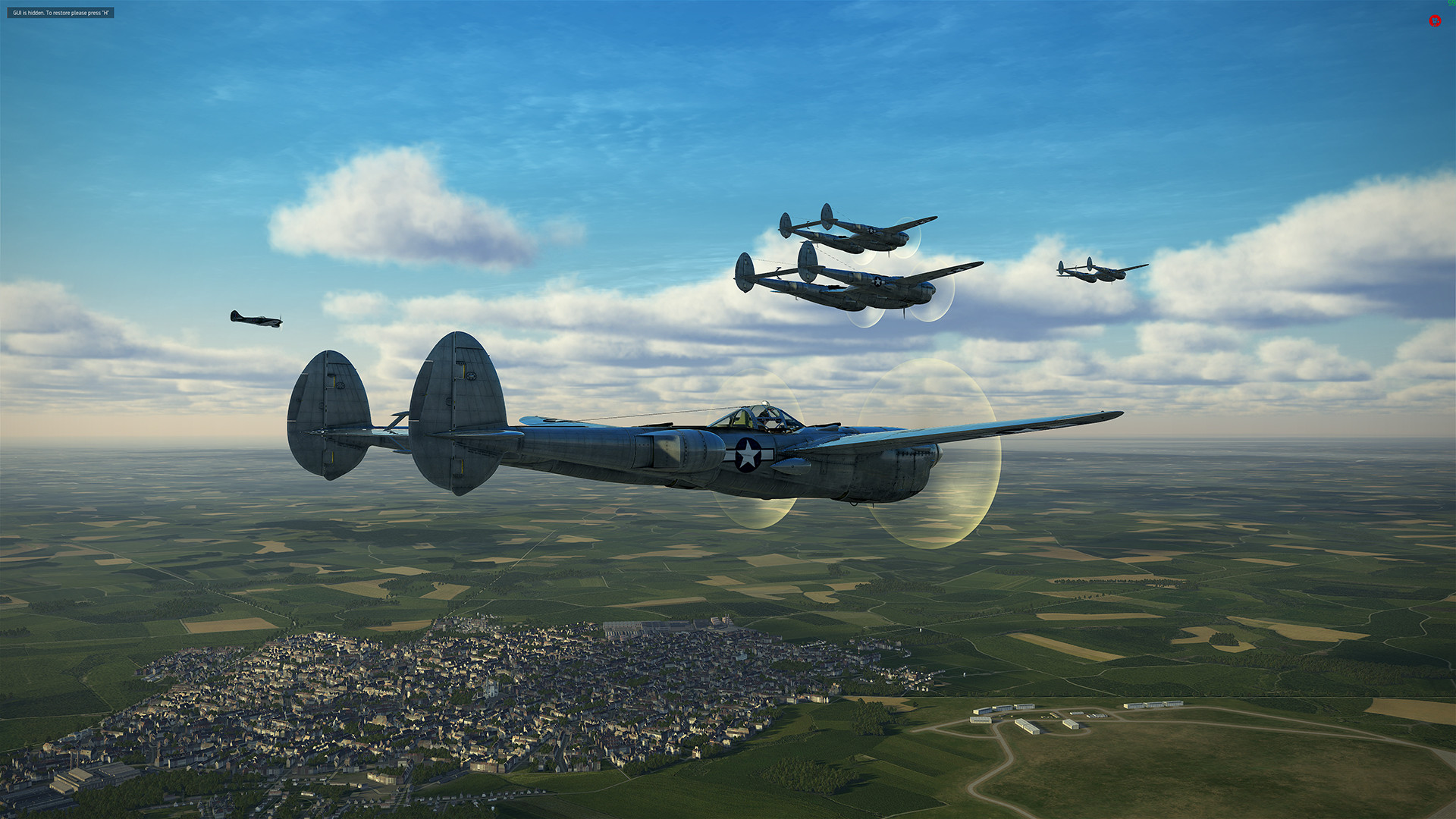 IL-2 Sturmovik: Battle of Stalingrad – P-38J-25 Collector Plane