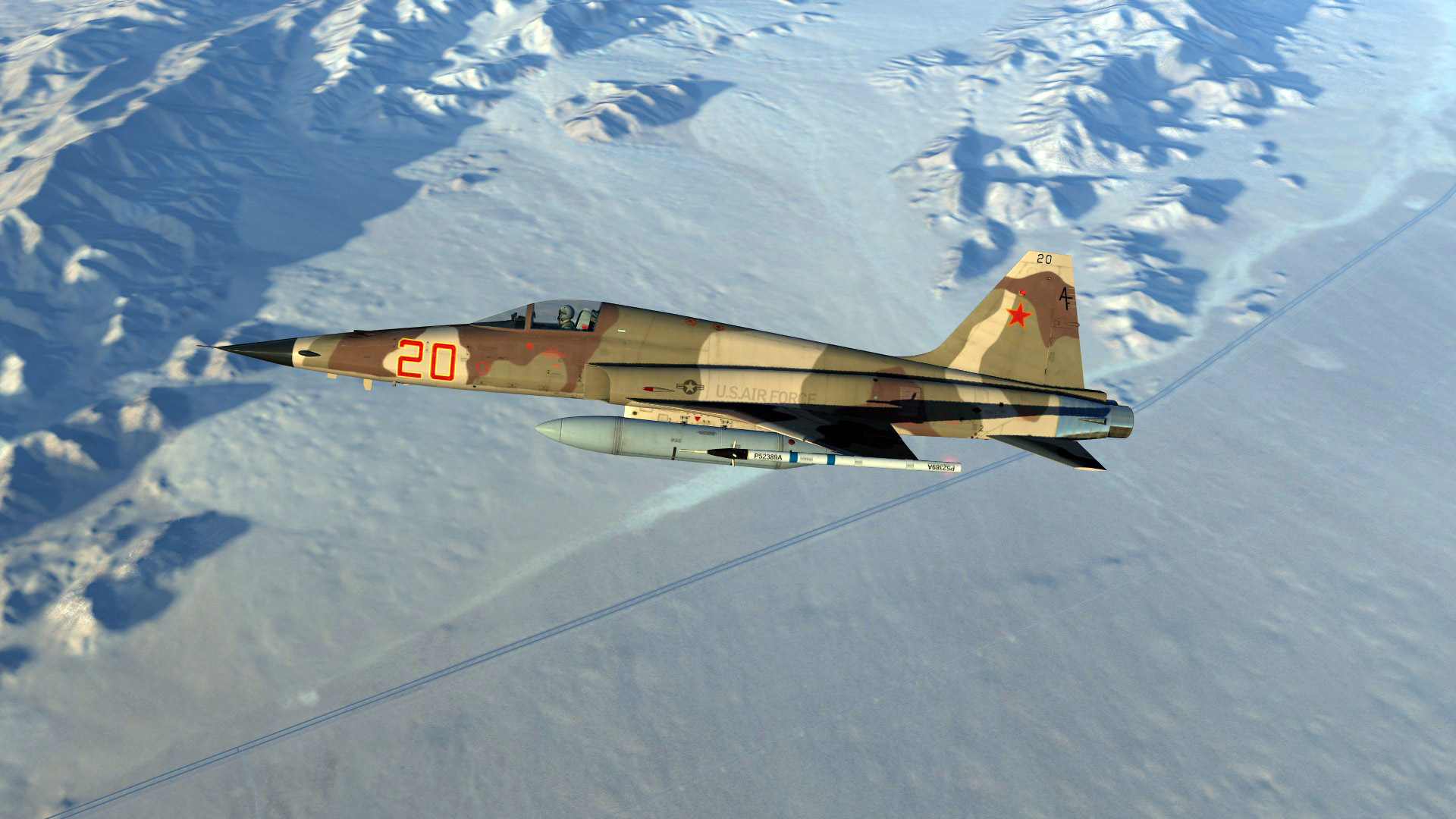 DCS World: F-5E – Aggressors Basic Fighter Maneuvers Campaign