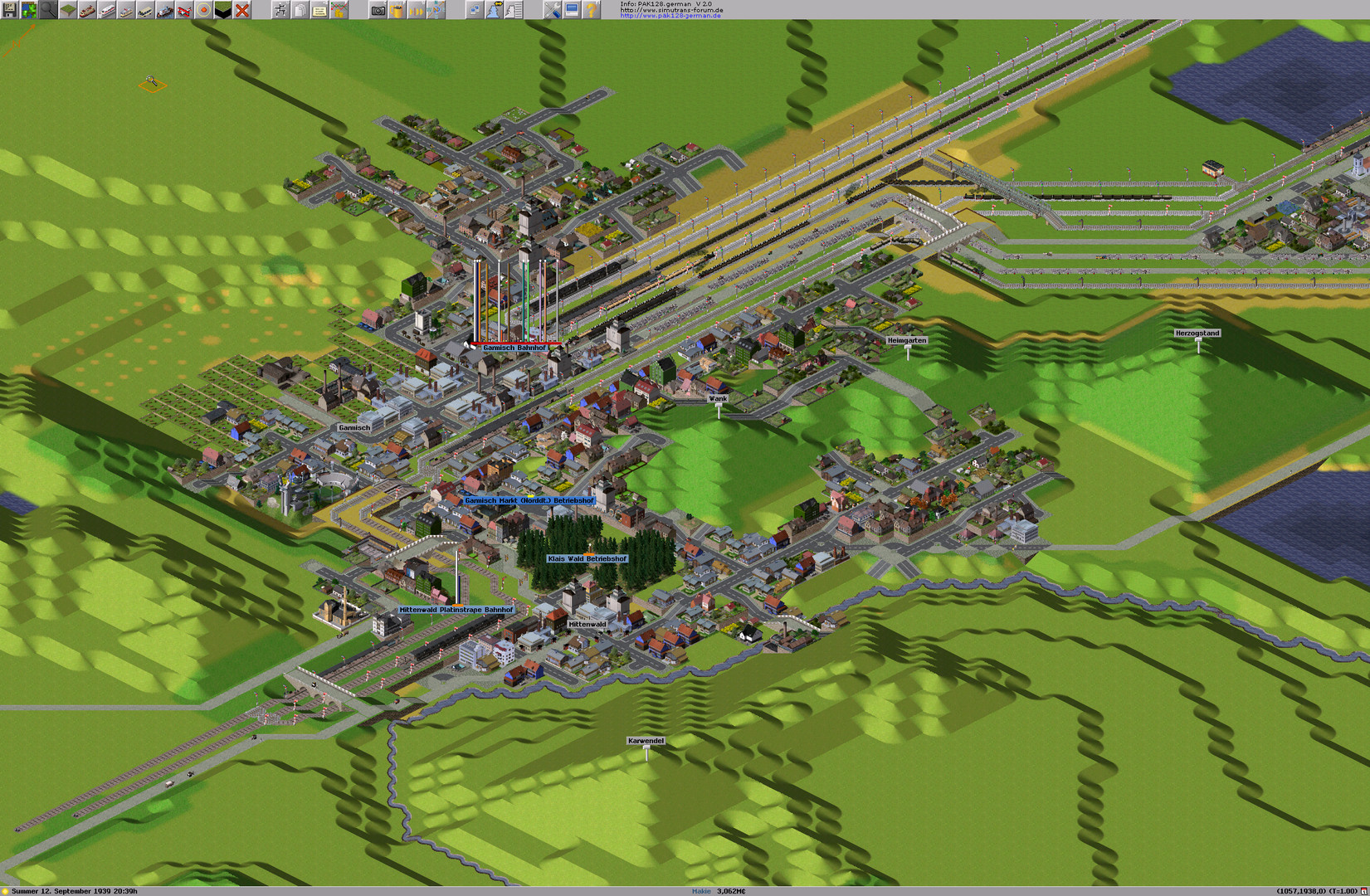 Simutrans: Pak128.German