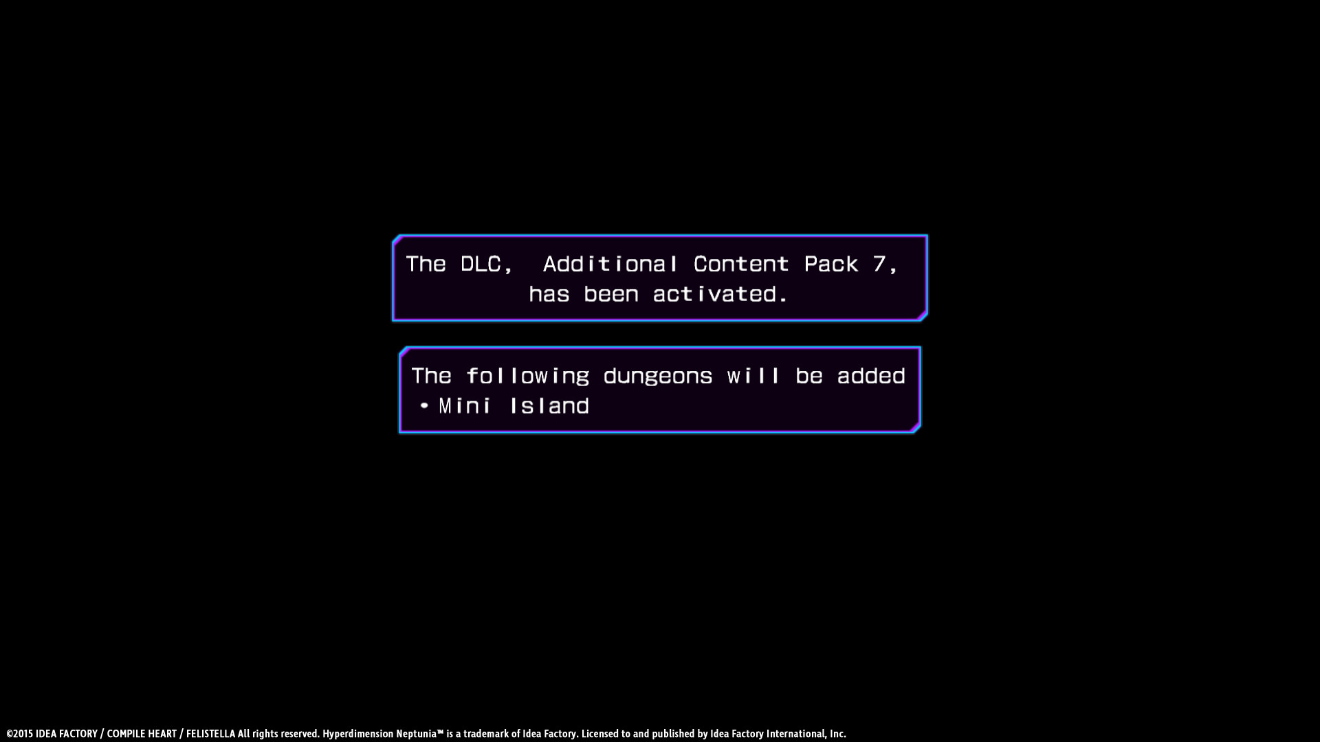 Hyperdimension Neptunia Re;Birth3: V Generation – Mini Island
