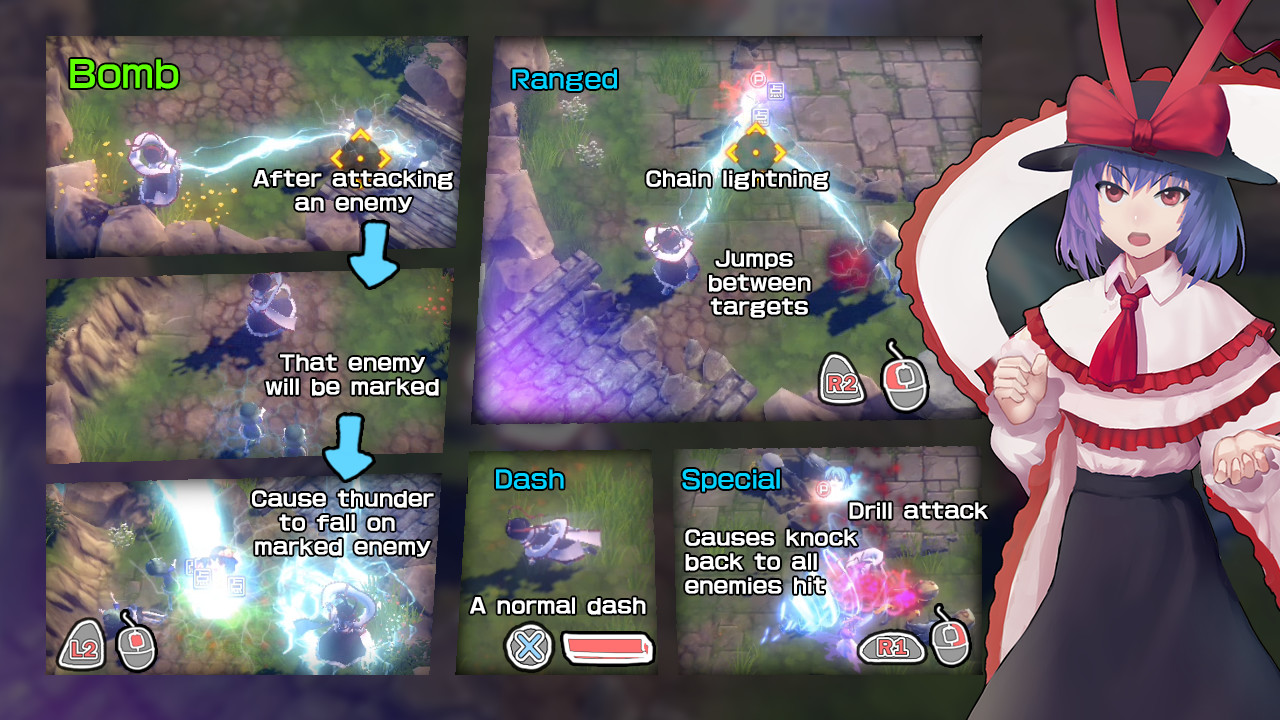 The Disappearing of Gensokyo: Kogasa, Iku Character Pack