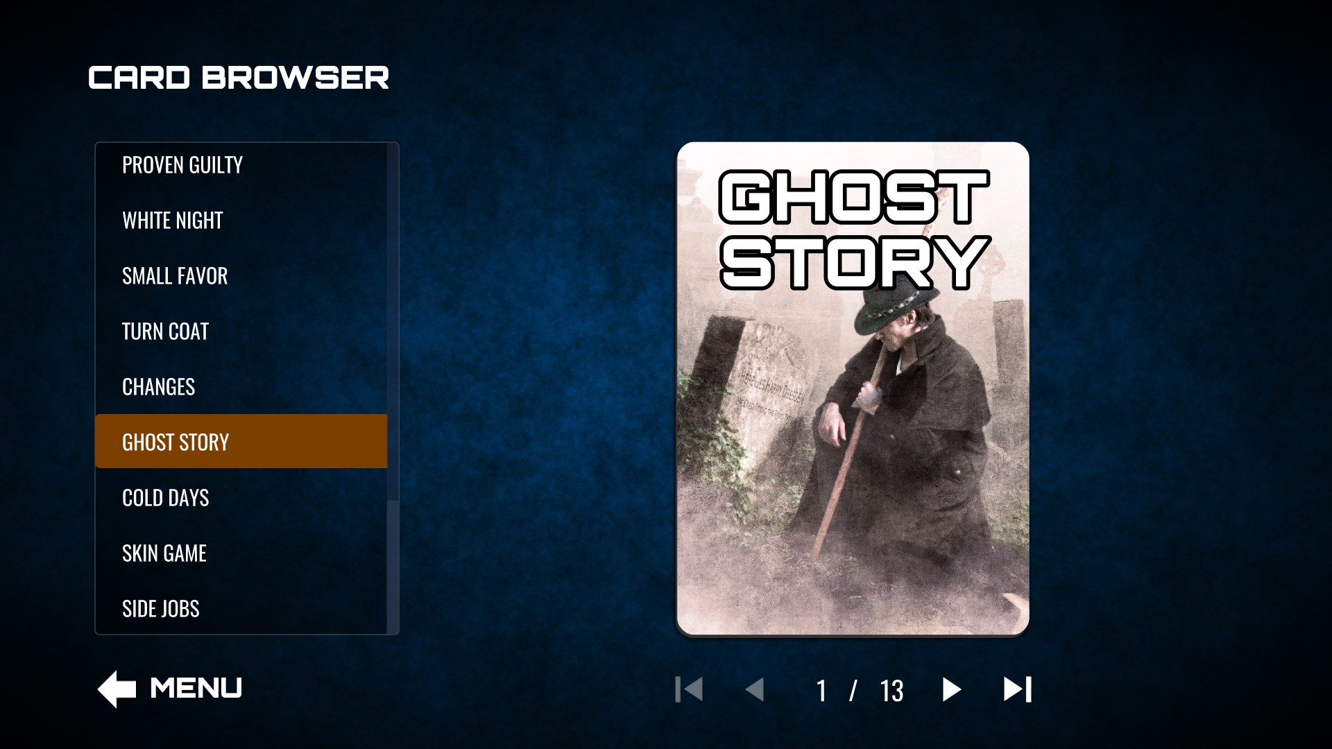 Dresden Files Cooperative Card Game: Dead Ends