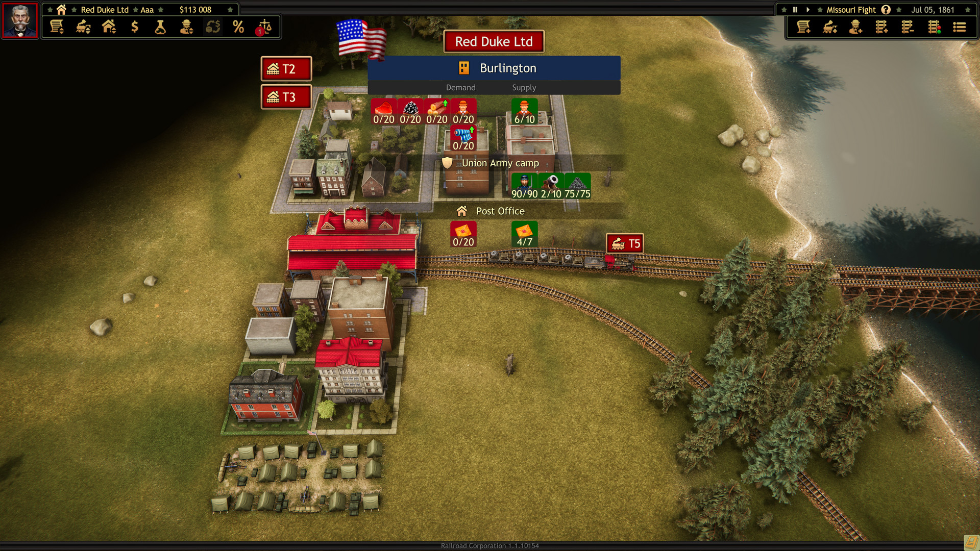 Railroad Corporation: Civil War