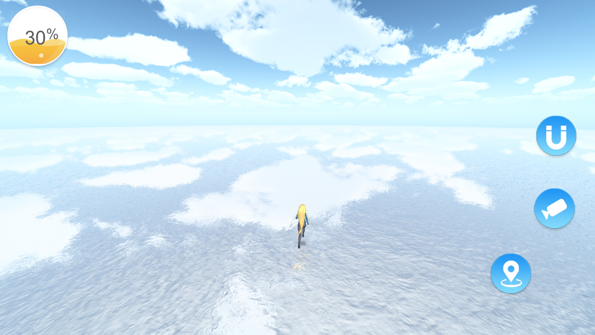 Sky Mirror: Strolling