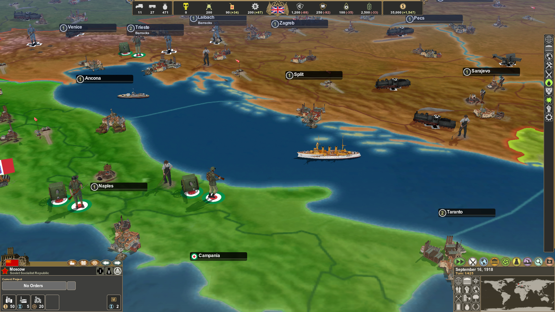 Making History: The Great War – The Red Army