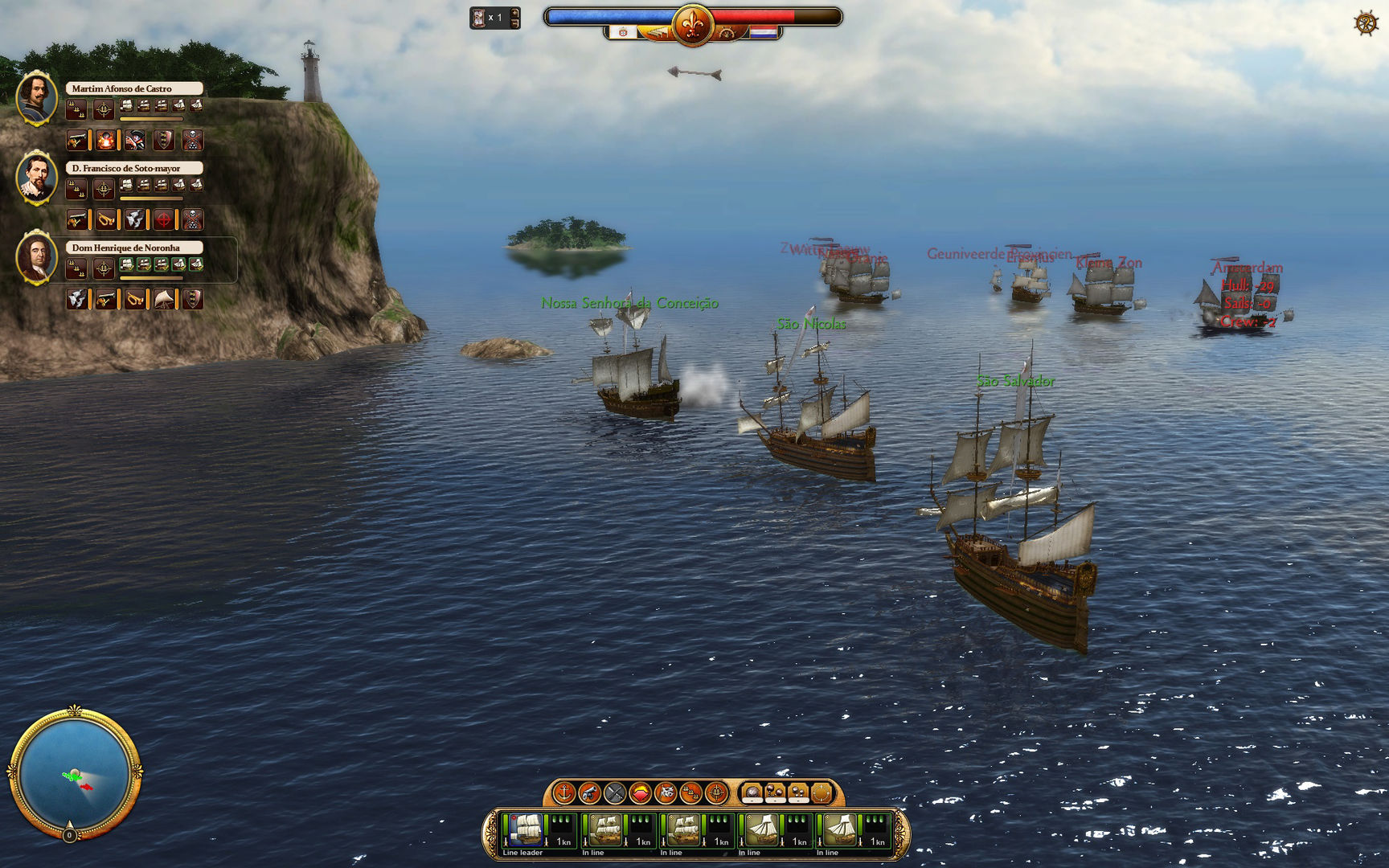 Commander: Conquest of the Americas – Colonial Navy
