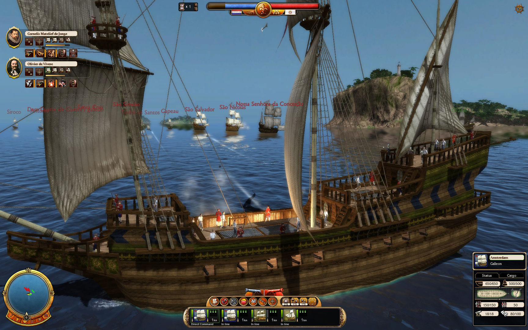 Commander: Conquest of the Americas – Colonial Navy