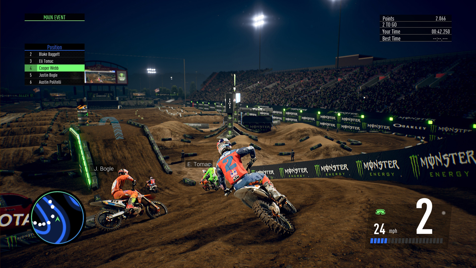 Monster Energy Supercross: The Official Videogame 3 – Monster Energy Cup