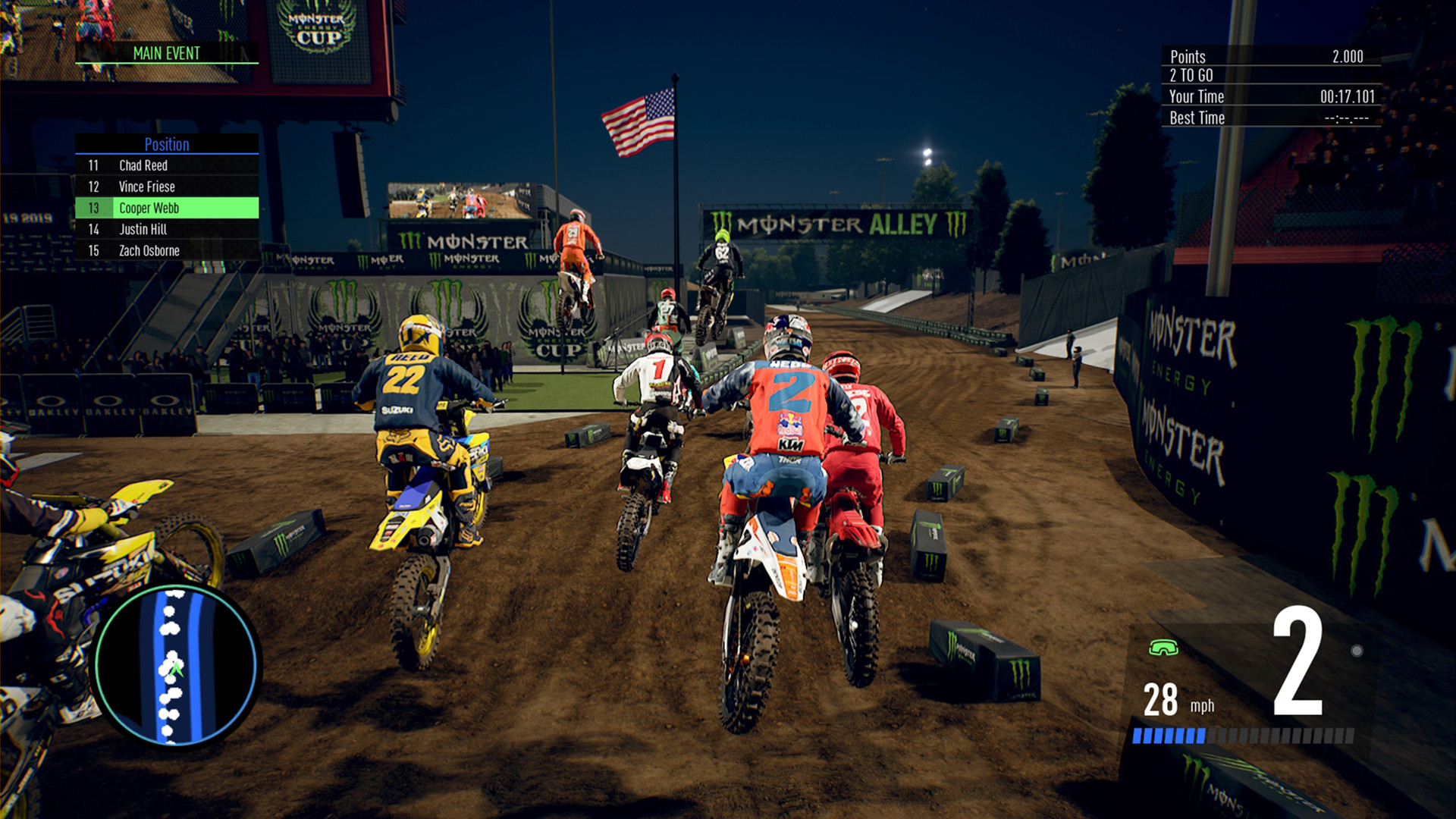 Monster Energy Supercross: The Official Videogame 3 – Monster Energy Cup