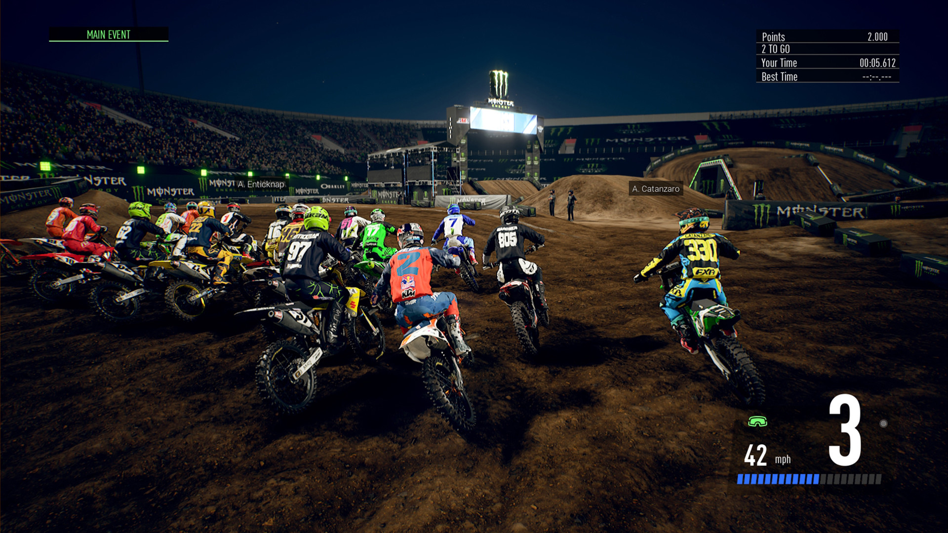 Monster Energy Supercross: The Official Videogame 3 – Monster Energy Cup