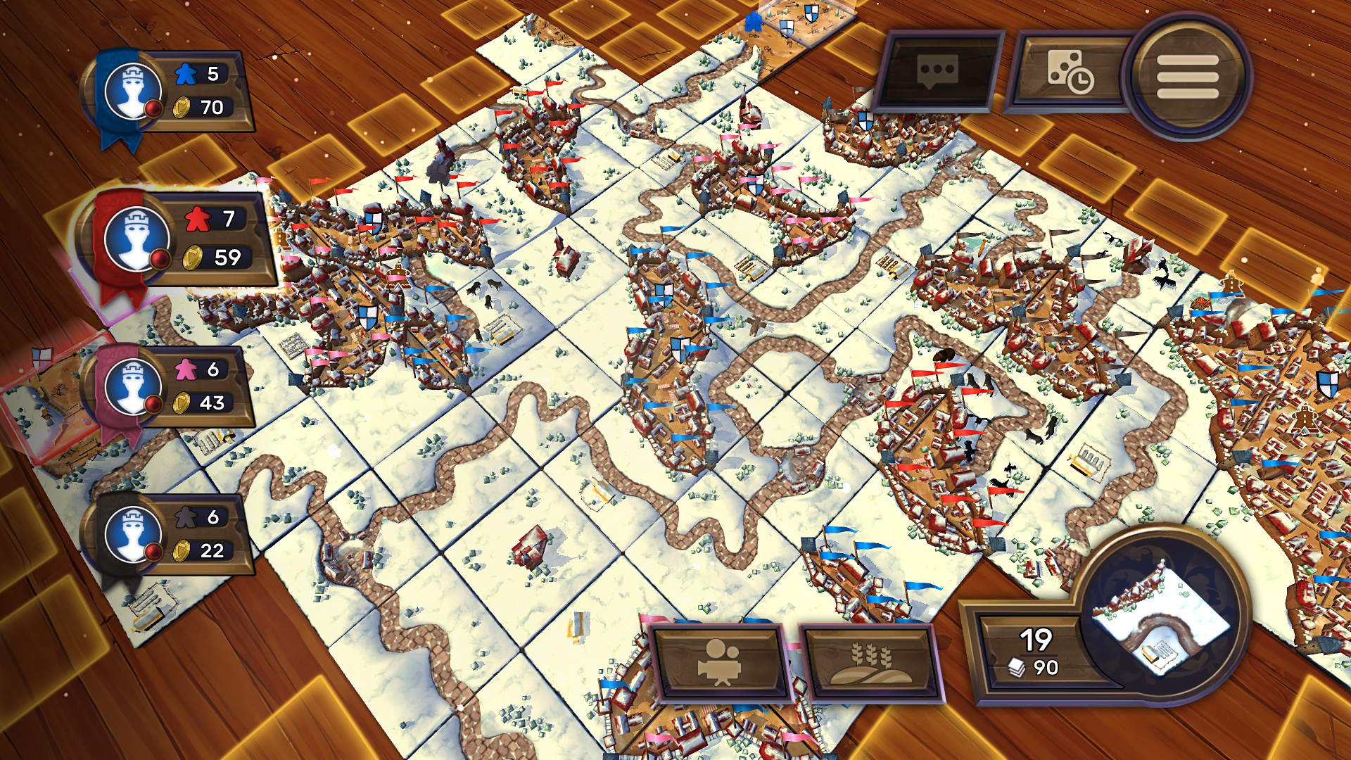 Carcassonne: The Official Board Game – Winter and Gingerbread Man