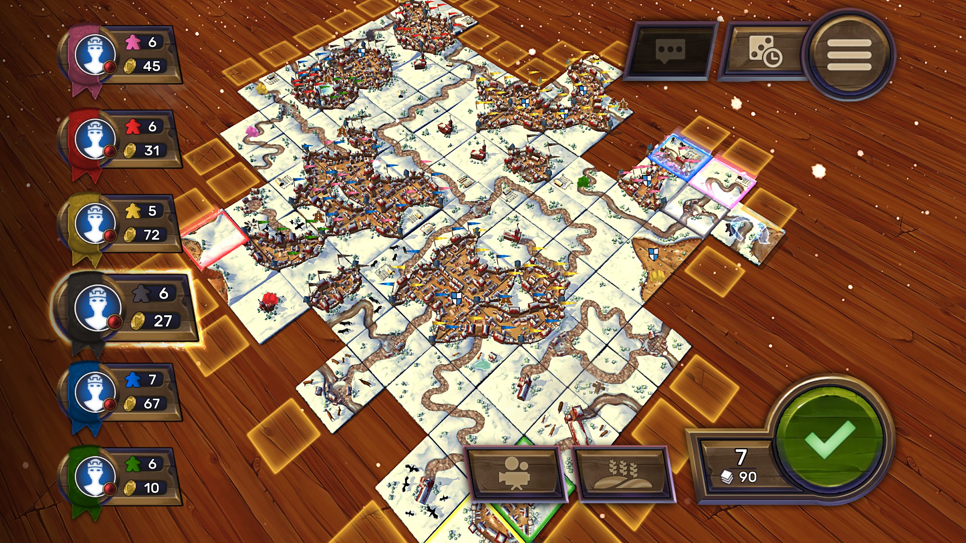 Carcassonne: The Official Board Game – Winter and Gingerbread Man