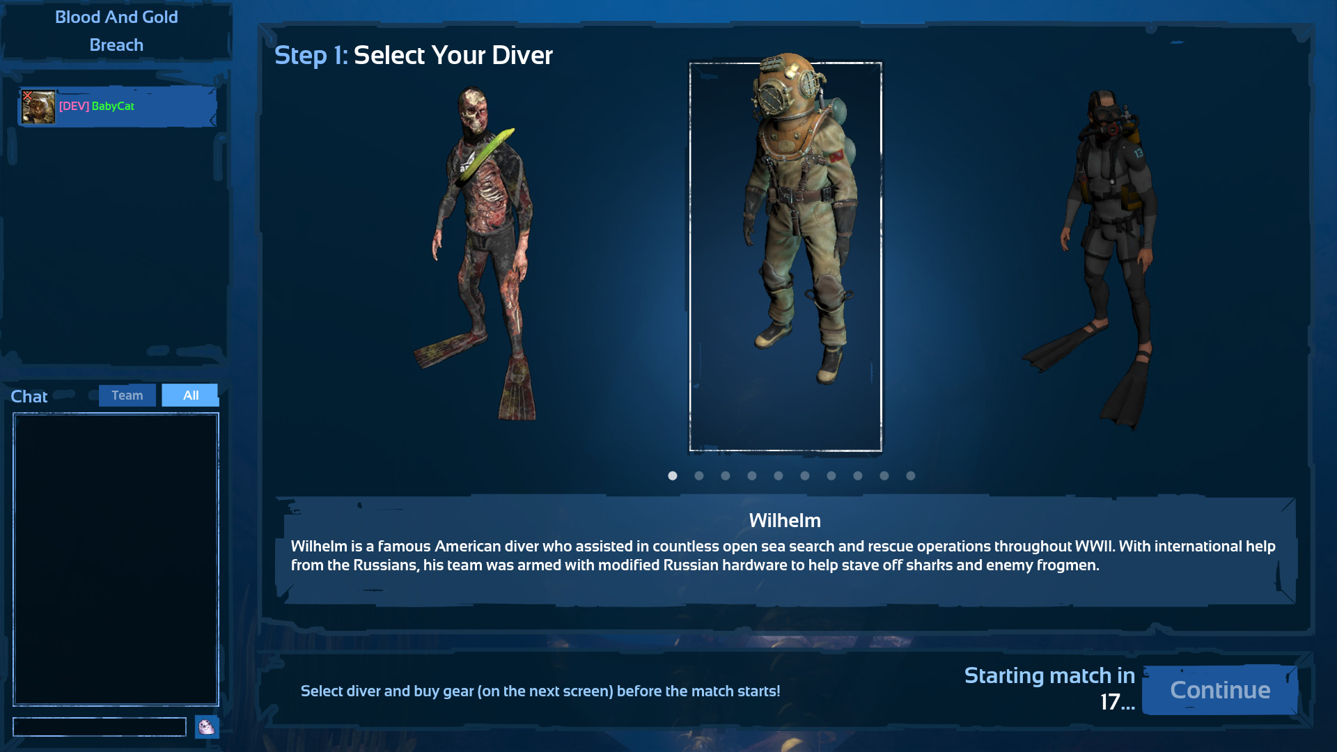 Depth: Wilhelm Diver