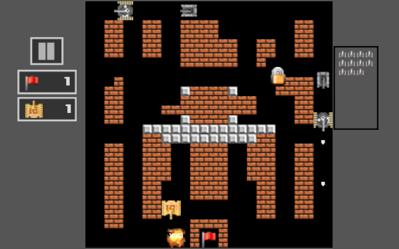 Tank Shoot 2D: Battle to save City Flag