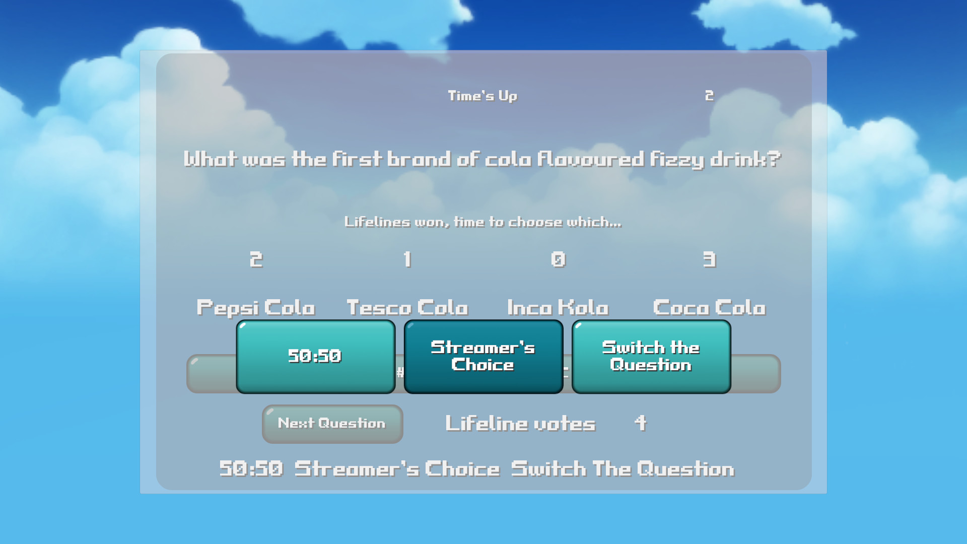 Chat Millions: Stream Quiz Game