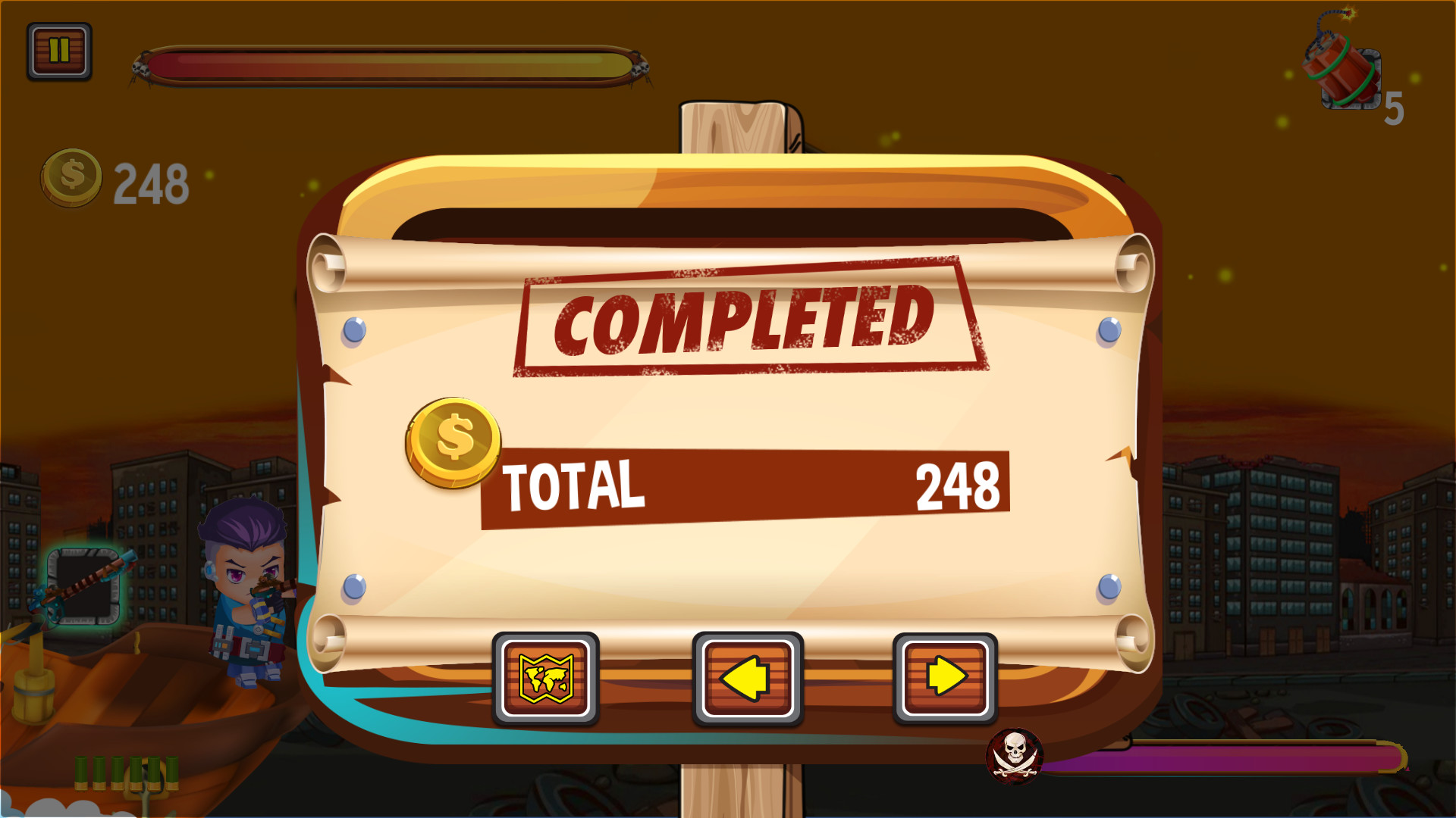 Captain vs. Sky Pirates: Post Apocalyptic City