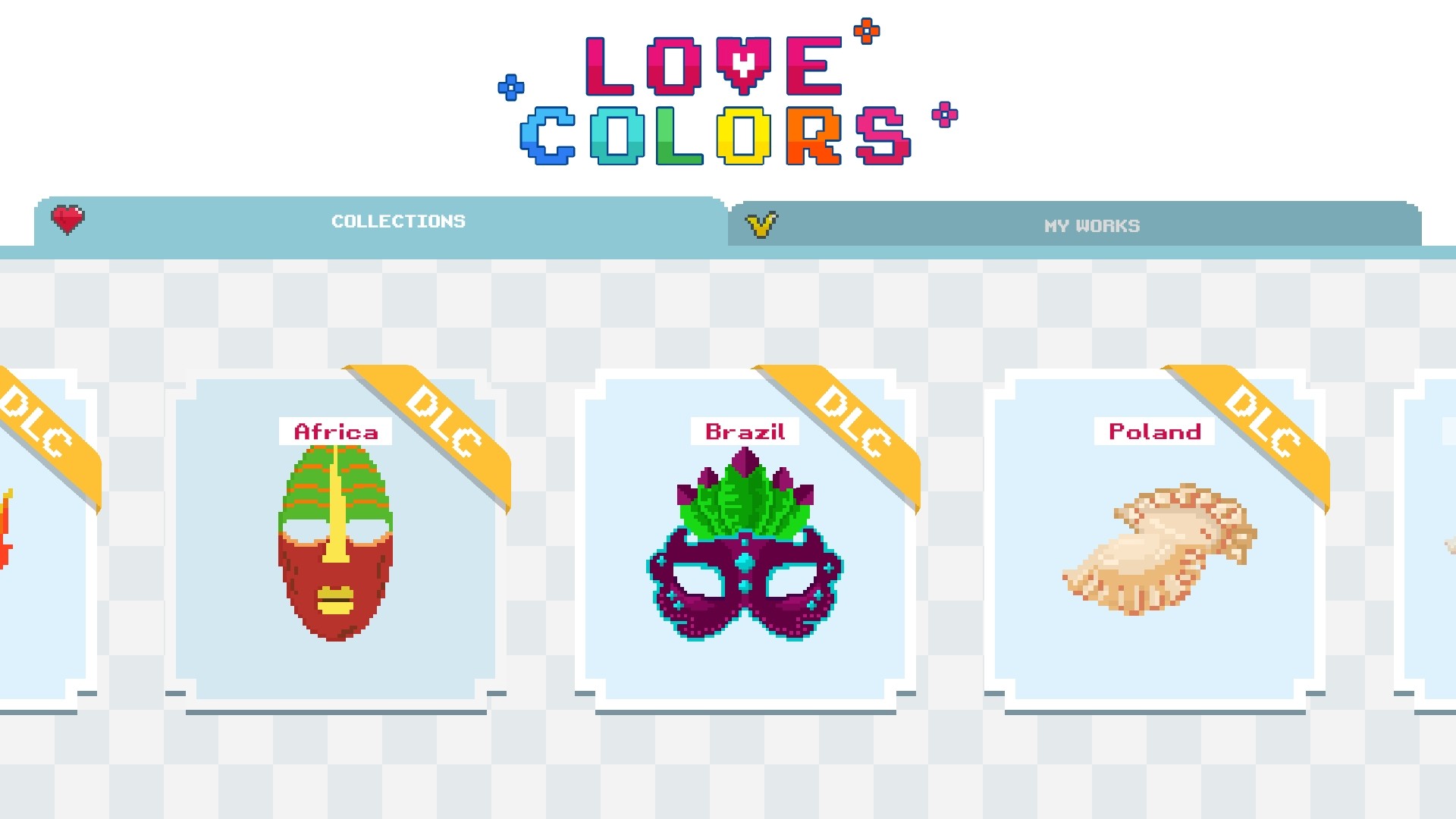 Love Colors: Pixel Adventurer