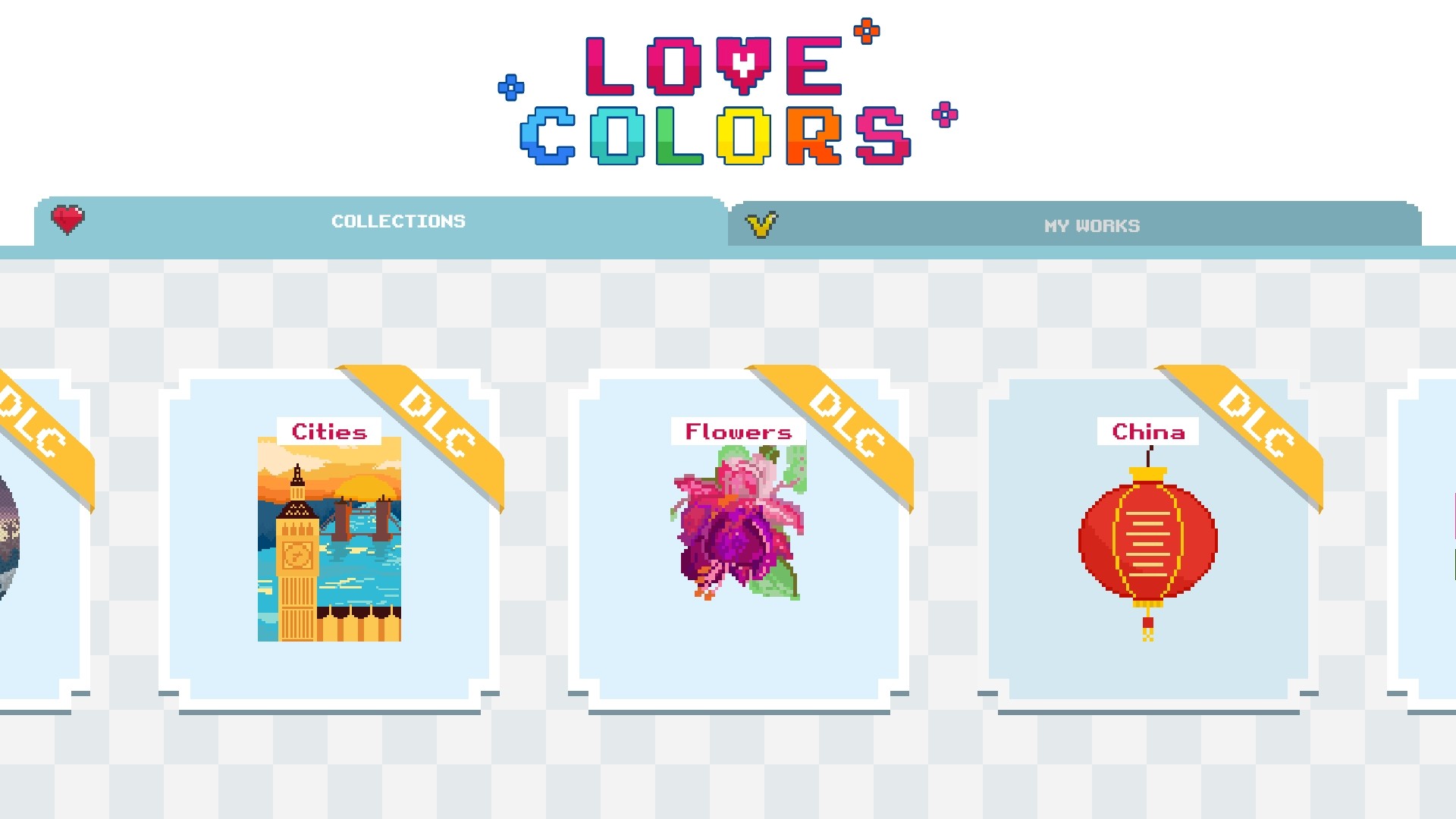 Love Colors: Pixel Adventurer
