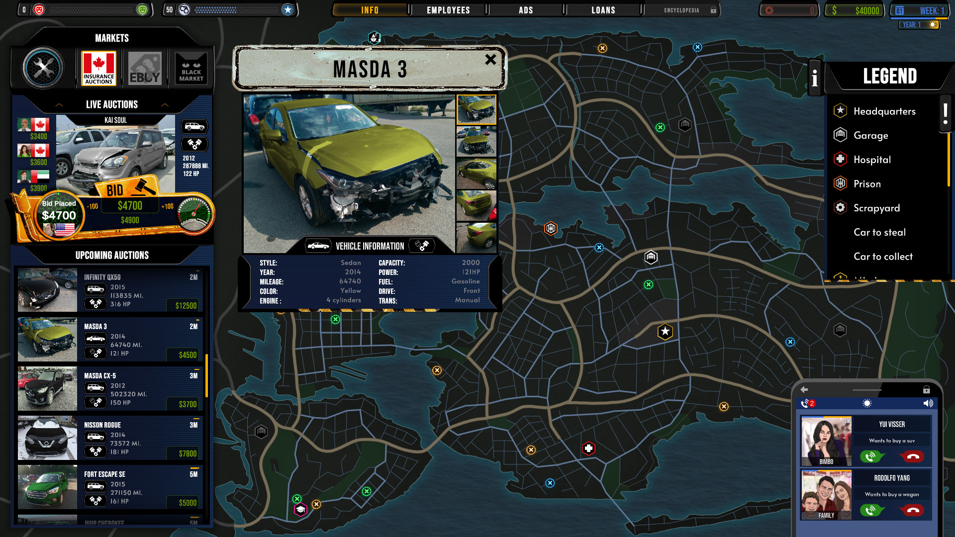 Car Trader Simulator: Welcome to the Business