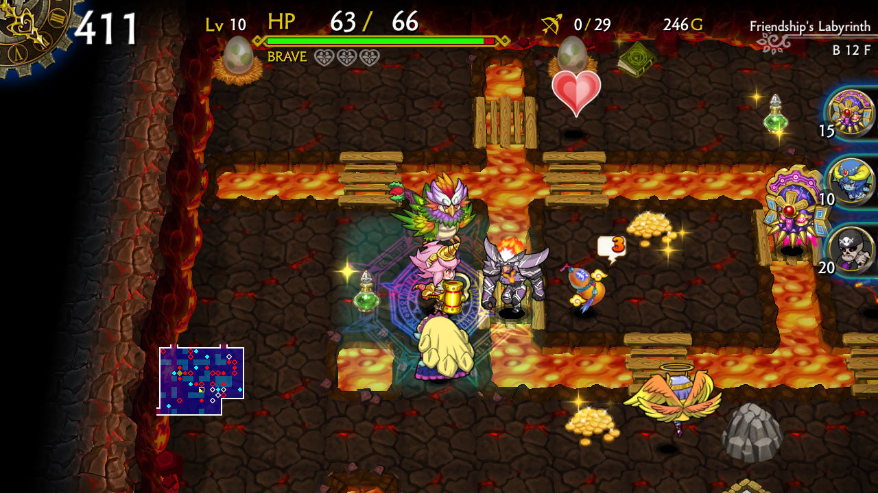 Dragon Fang Z: The Rose &amp; Dungeon of Time – Extra Dungeon: Friendship’s Labyrinth