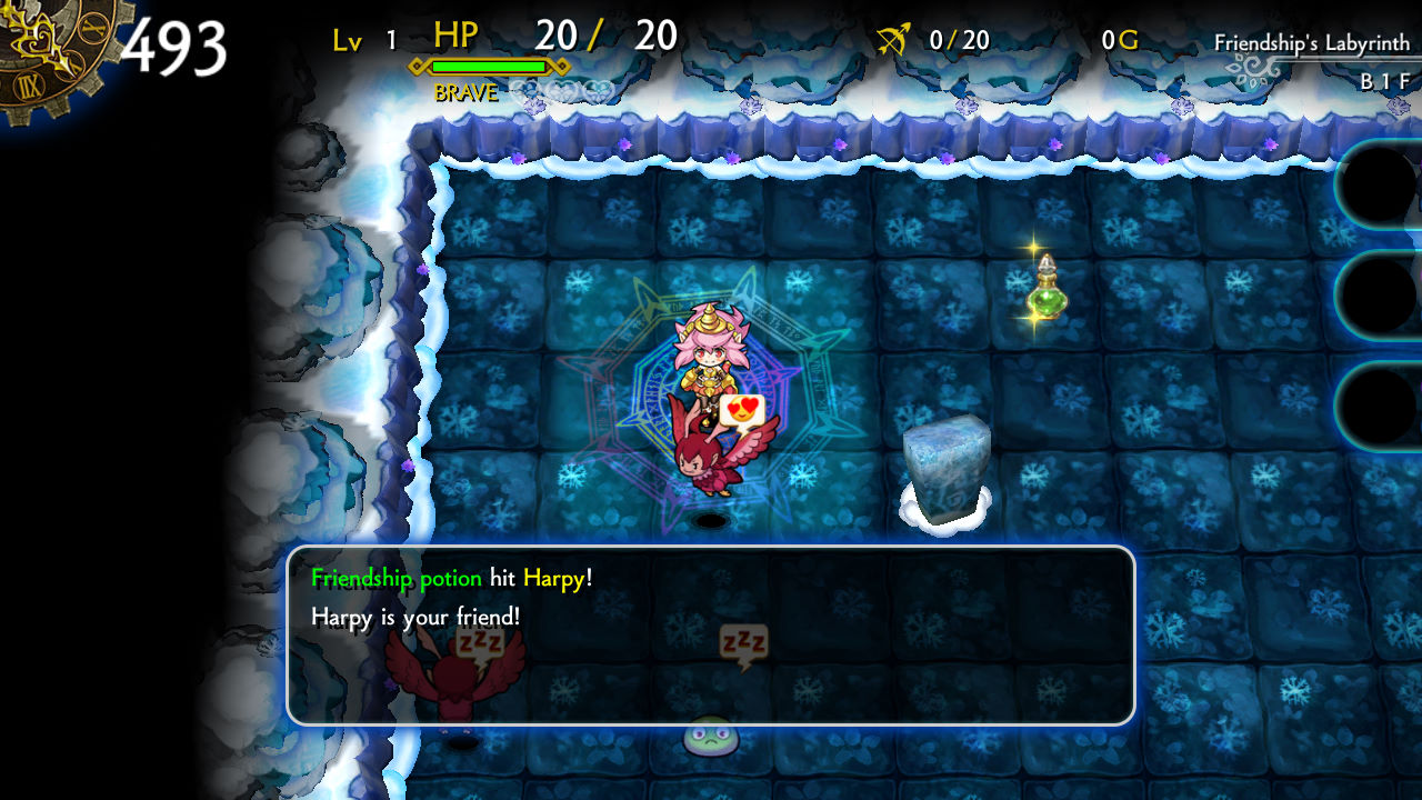 Dragon Fang Z: The Rose &amp; Dungeon of Time – Extra Dungeon: Friendship’s Labyrinth