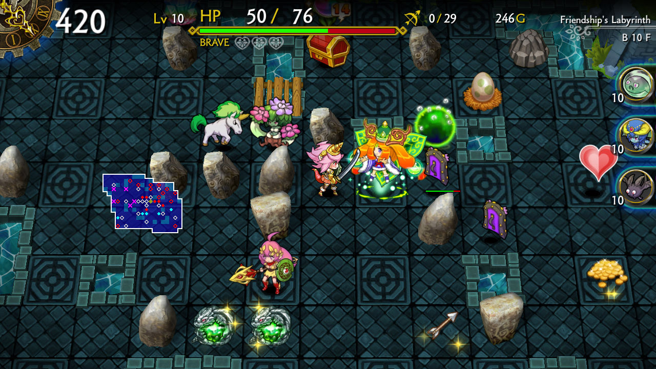 Dragon Fang Z: The Rose &amp; Dungeon of Time – Extra Dungeon: Friendship’s Labyrinth