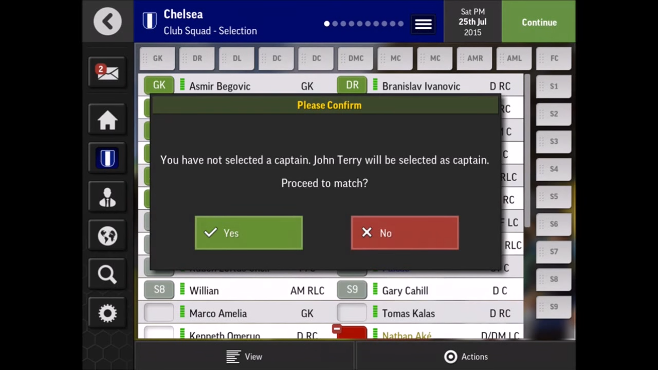 Football Manager Mobile 2016