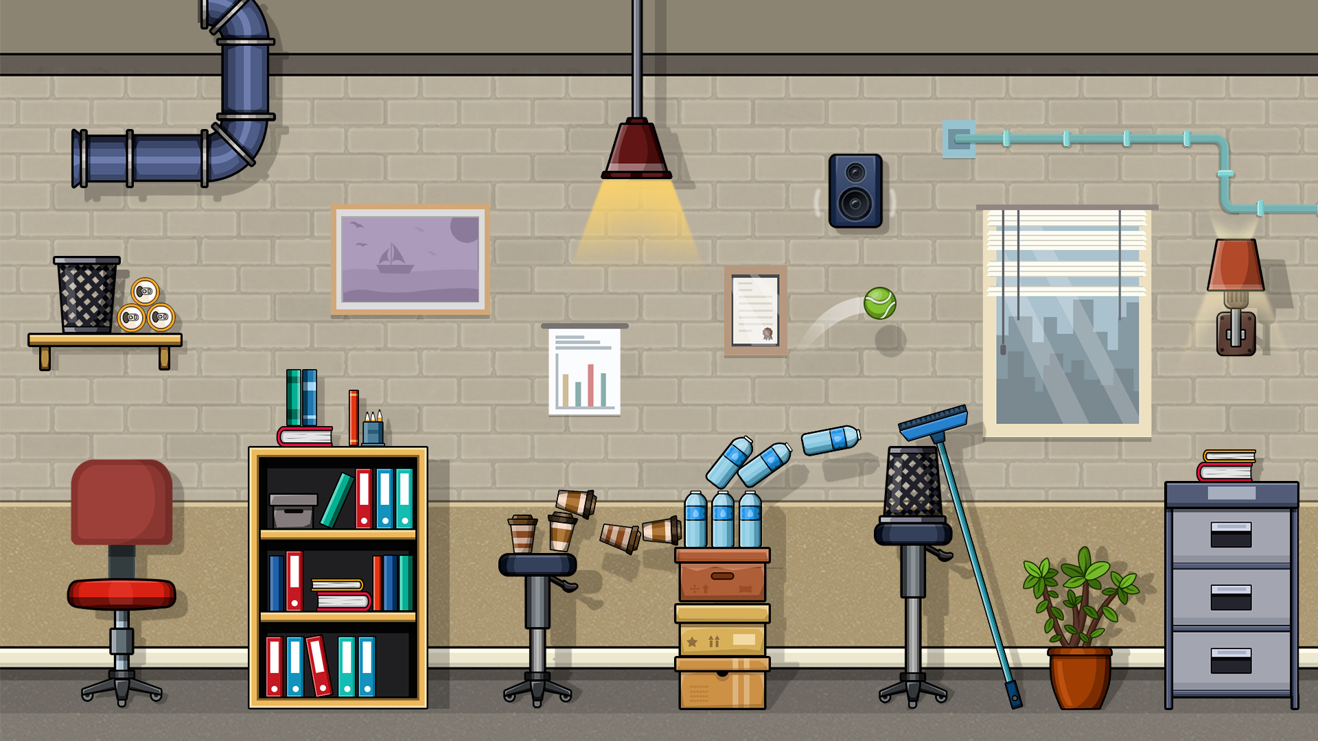 Ball at Work: The Ultimate Speedrun Platformer!