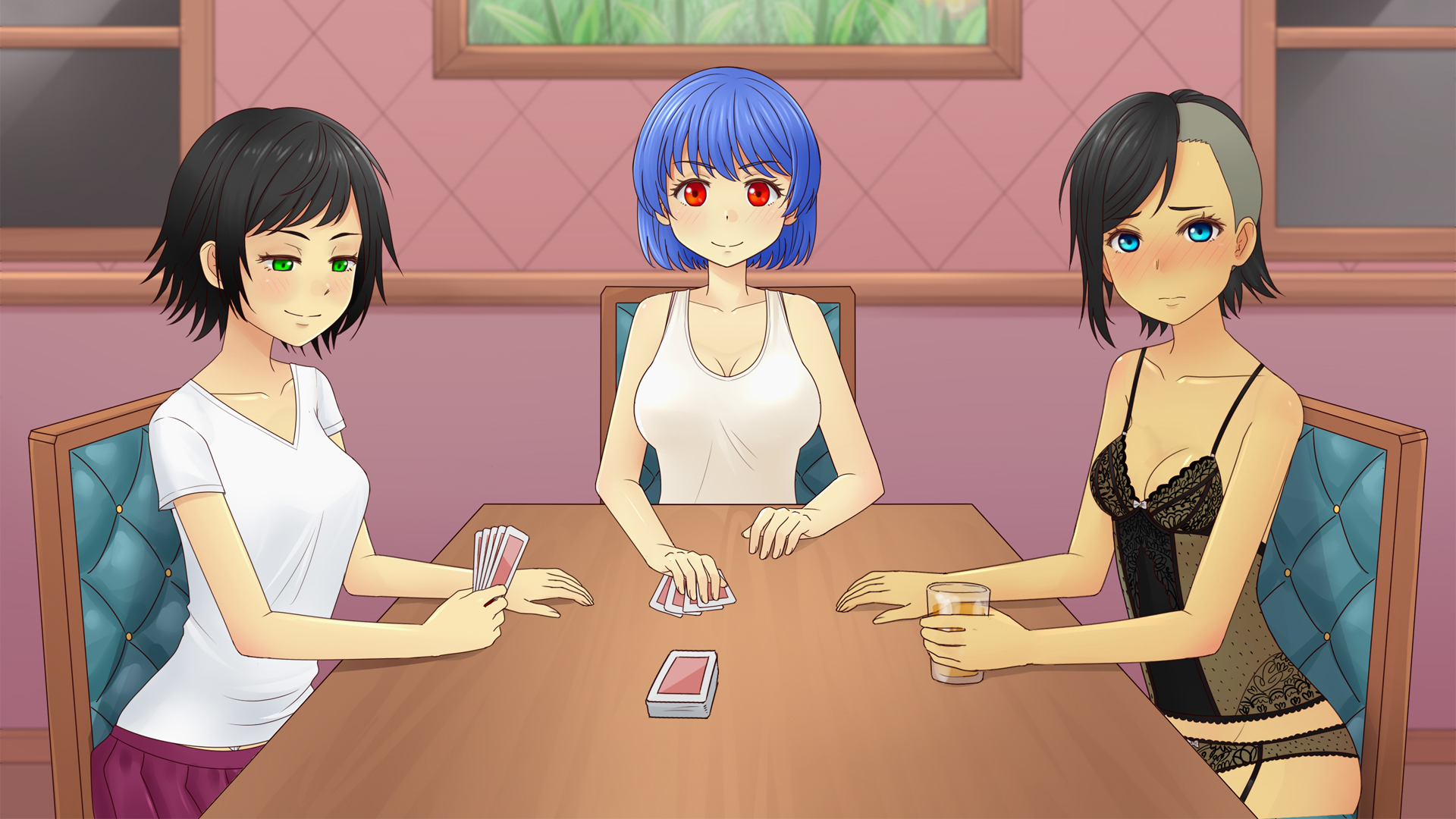 Army Gals: The Poker Game