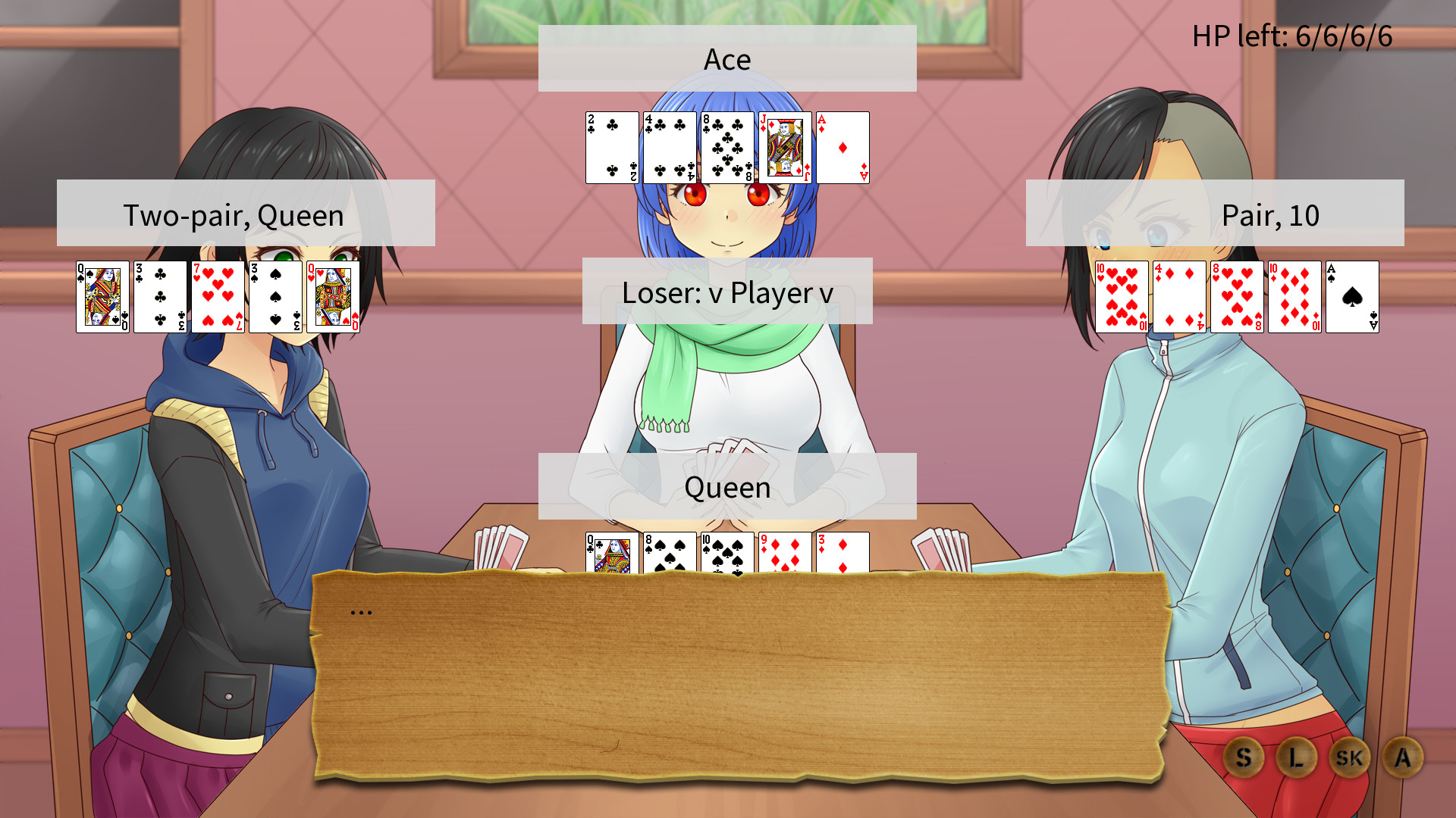 Army Gals: The Poker Game