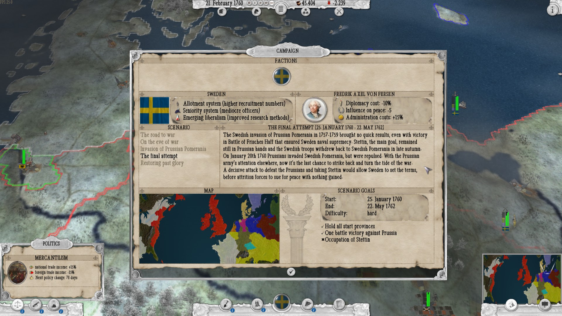 The Seven Years War (1756-1763): Pomeranian War