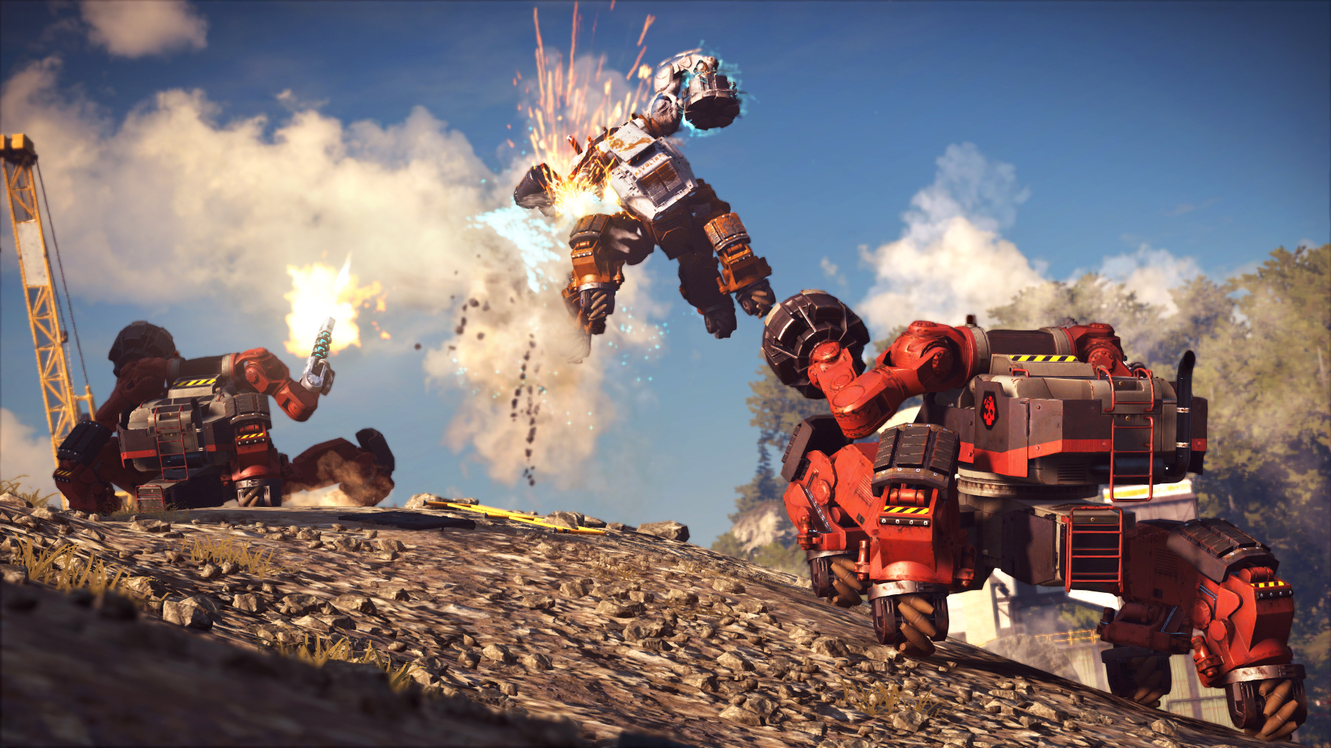 Just Cause 3: Mech Land Assault