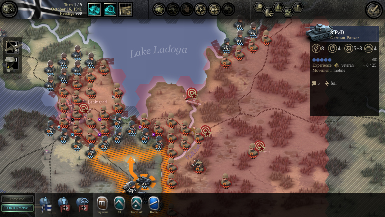 Unity of Command: Black Turn