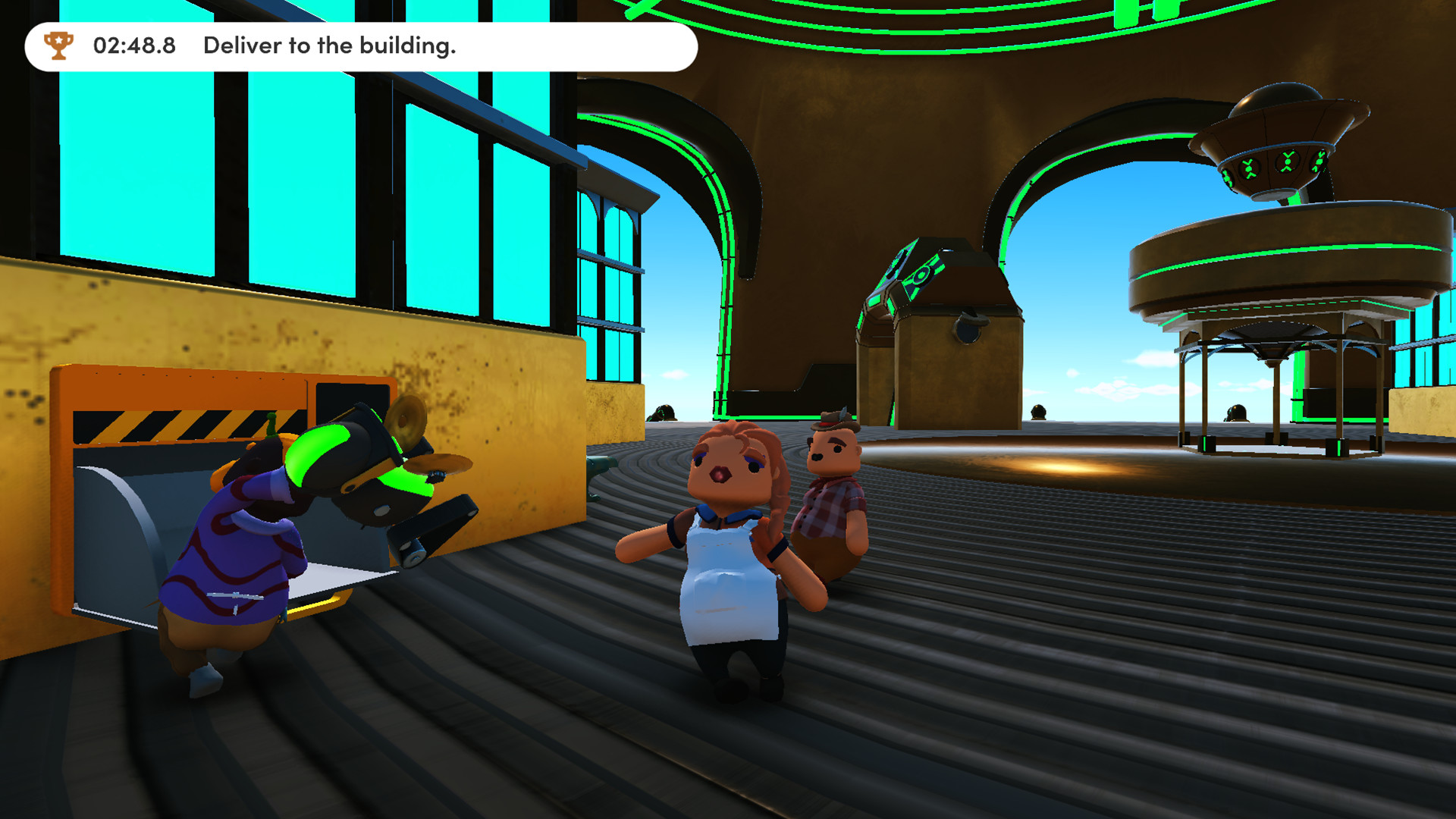 Totally Reliable Delivery Service: Cyberfunk