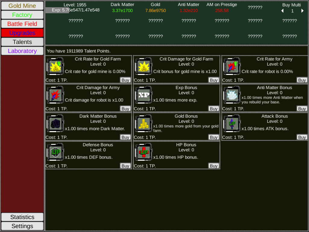 Conquer the Universe