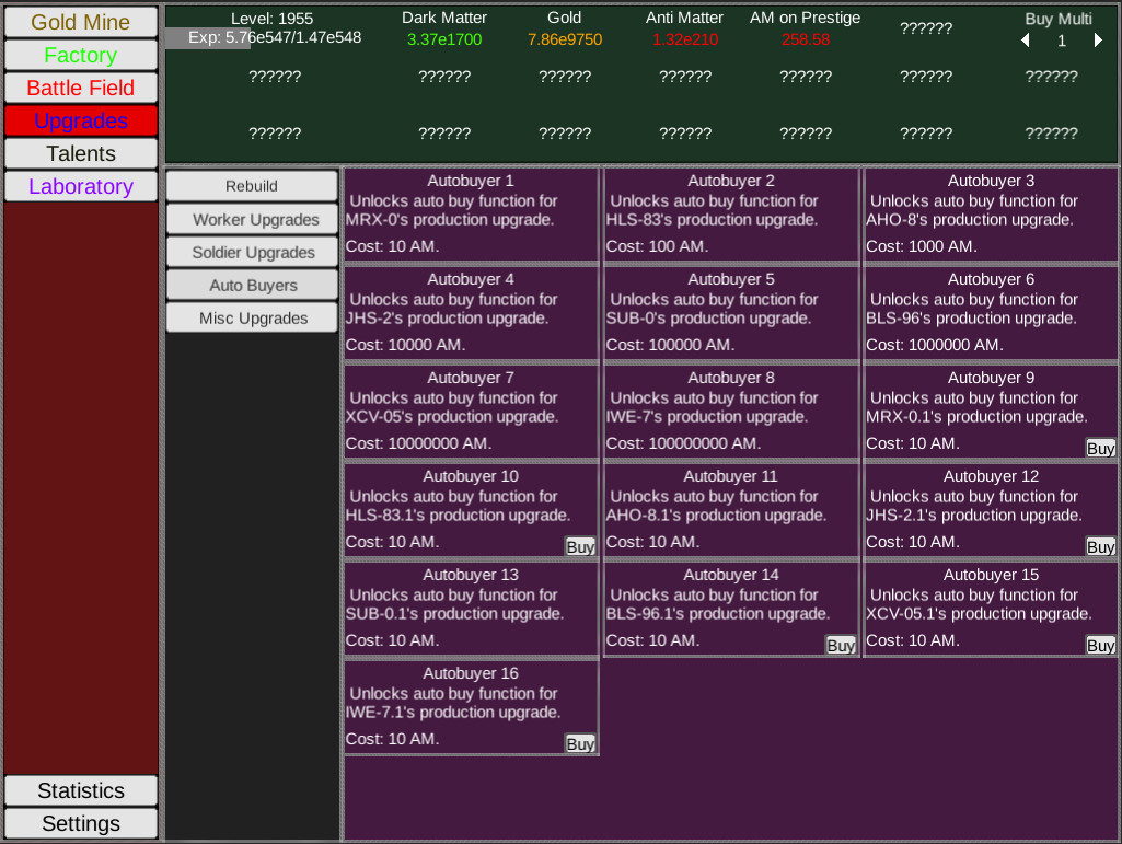 Conquer the Universe