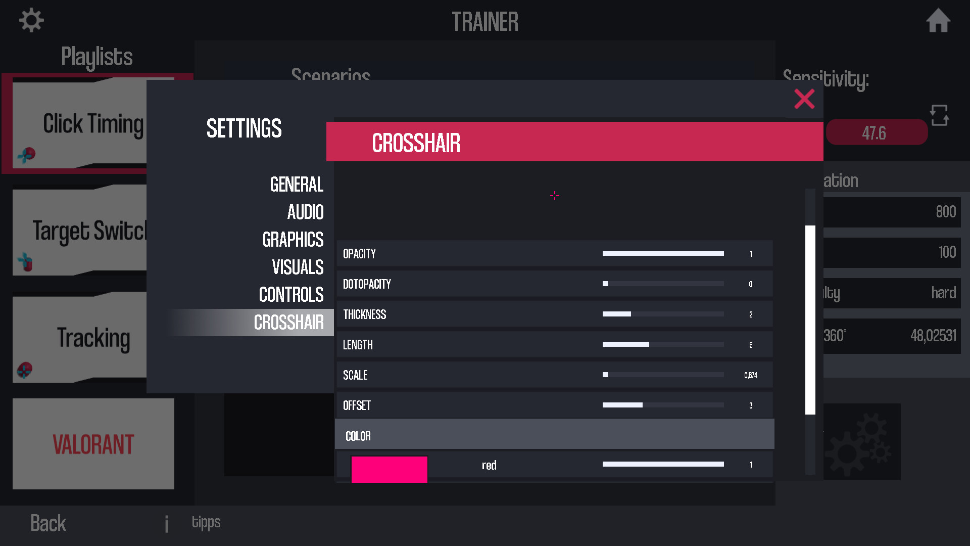 Oblivity: Find your perfect Sensitivity