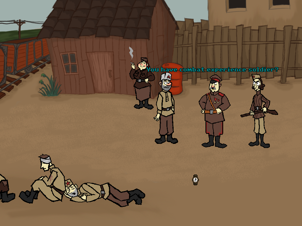 Sniper and Spotter Being Patriotic