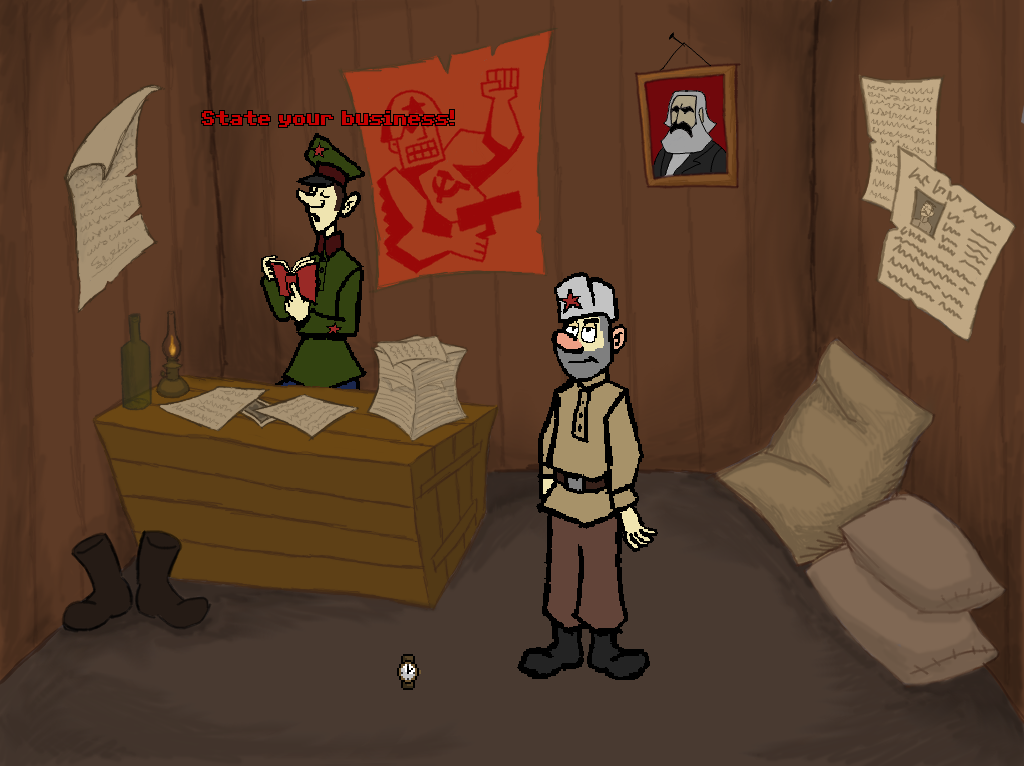 Sniper and Spotter Being Patriotic