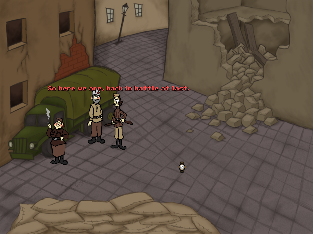 Sniper and Spotter Being Patriotic