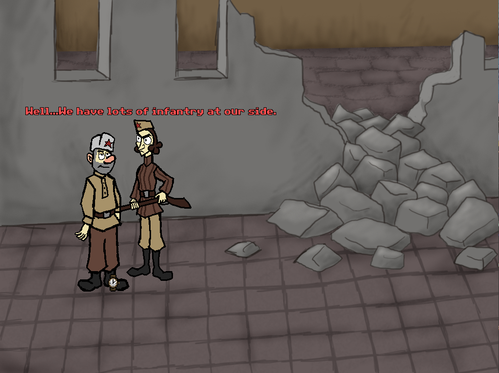 Sniper and Spotter Being Patriotic