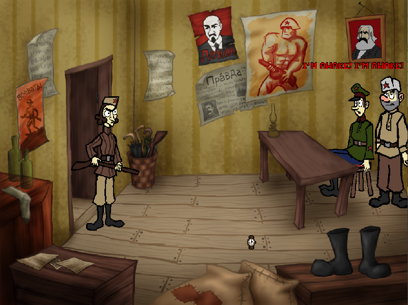 Sniper and Spotter Serving the Motherland