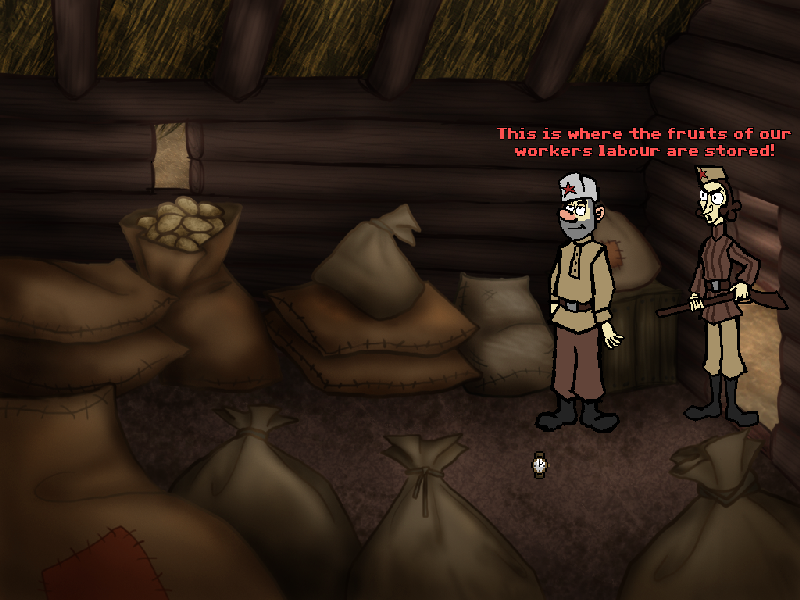 Sniper and Spotter Serving the Motherland