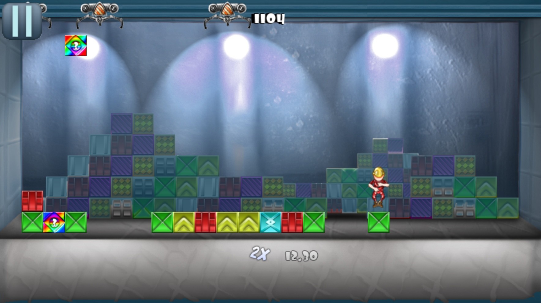 Movers in the Warehouse