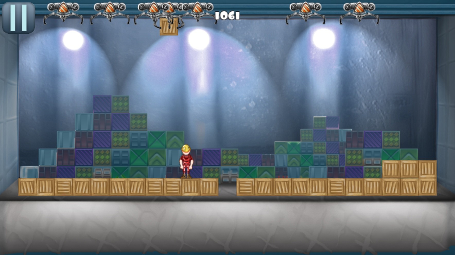 Movers in the Warehouse