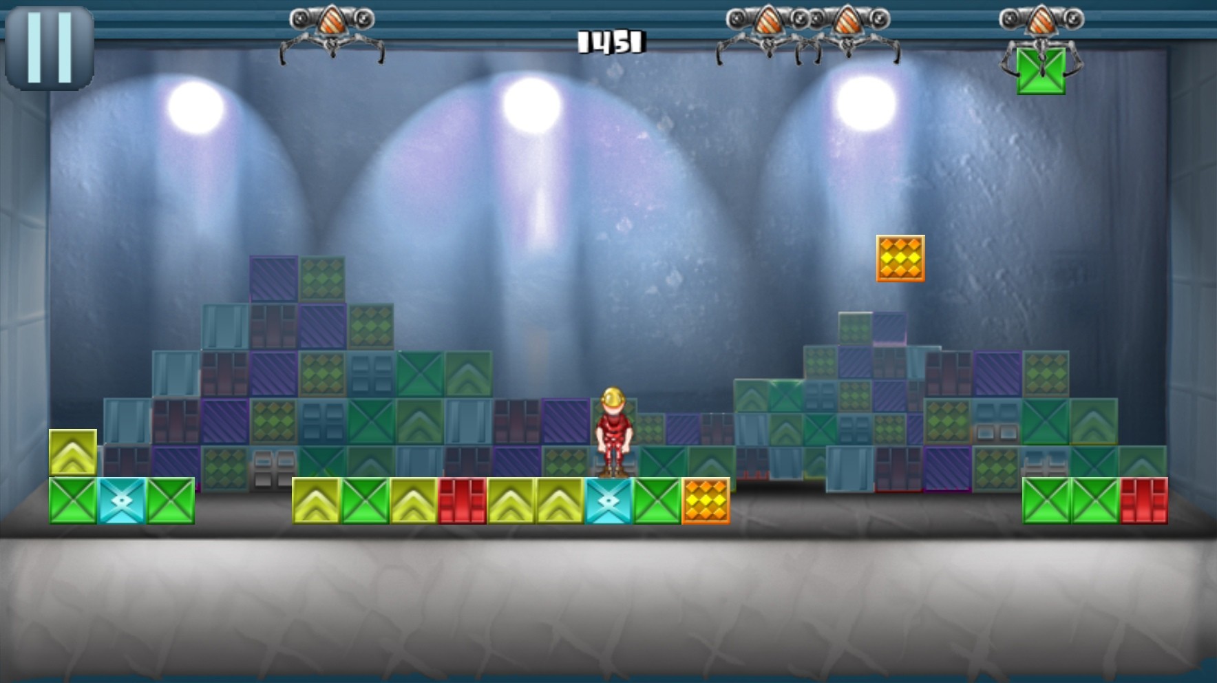 Movers in the Warehouse