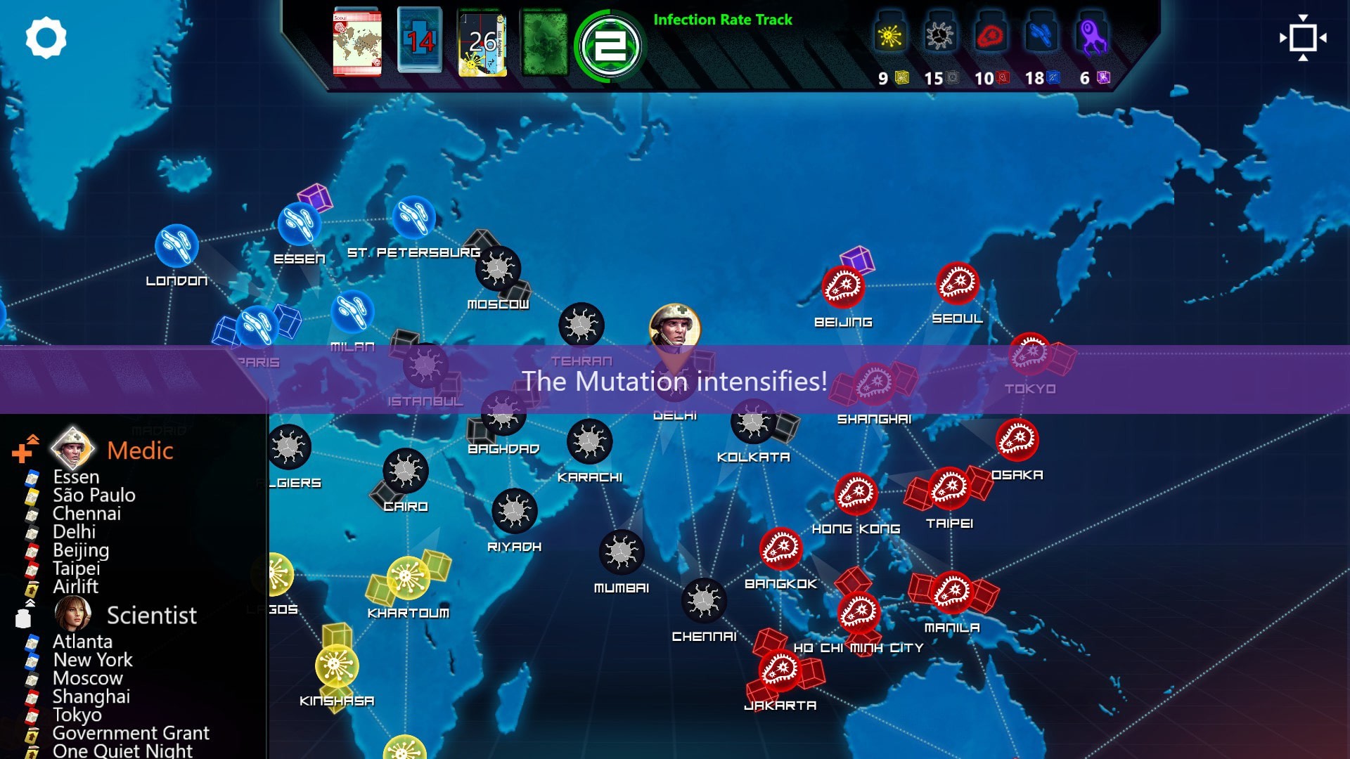 Pandemic: The Board Game – On the Brink: Mutation