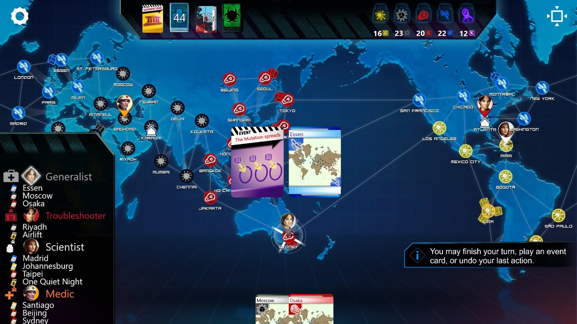 Pandemic: The Board Game – On the Brink: Mutation
